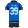 Conjunto (Camiseta+Pantalón Corto) AFC Ajax Antony 39 Segunda Equipación 2021/22 - Niño